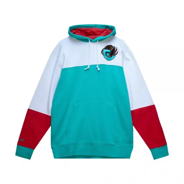 SUDADERA VANCOUVER GRIZZLIES "NBA FUSION FLEECE 2 HOODIE" MITCHELL AND NESS