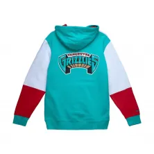 SUDADERA VANCOUVER GRIZZLIES "NBA FUSION FLEECE 2 HOODIE" MITCHELL AND NESS