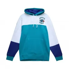 SUDADERA CHARLOTTE HORNETS "NBA FUSION FLEECE 2 HOODIE" MITCHELL AND NESS