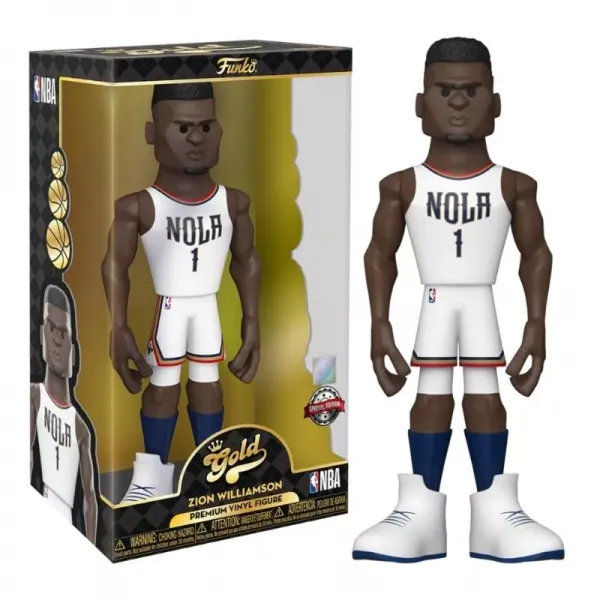 FUNKO VINYL GOLD NBA ZION WILLIAMSON - PELICANS (HOME)