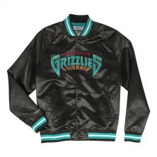 CHAQUETA MITCHELL AND NESS VANCOUVER GRIZZLIES LIGHTWEIGHT SATIN