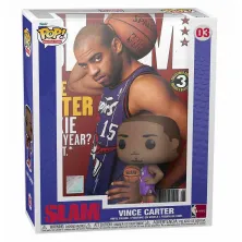 Figura Funko Pop de Vince Carter y portada de Slam