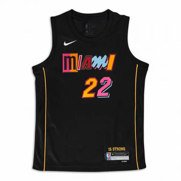 CAMISETA JIMMY BUTLER MIAMI HEAT - CITY EDITION SWINGMAN JUNIOR