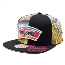 GORRA SAN ANTONIO SPURS NBA SHIRT REMIX - MITCHELL AND NESS