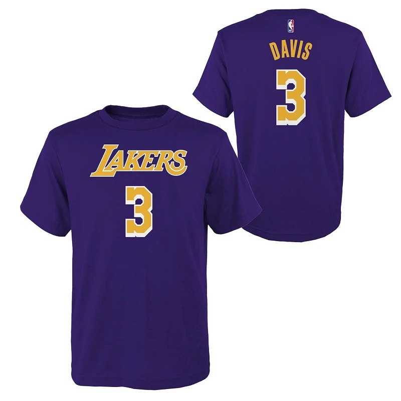 CAMISETA ANTHONY DAVIS LAKERS PURPLE - N&N JUNIOR