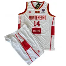 EQUIPACION MONTENEGRO BOGAN DUBLJEVIC - PEAK BLANCA EUROBASKET 22