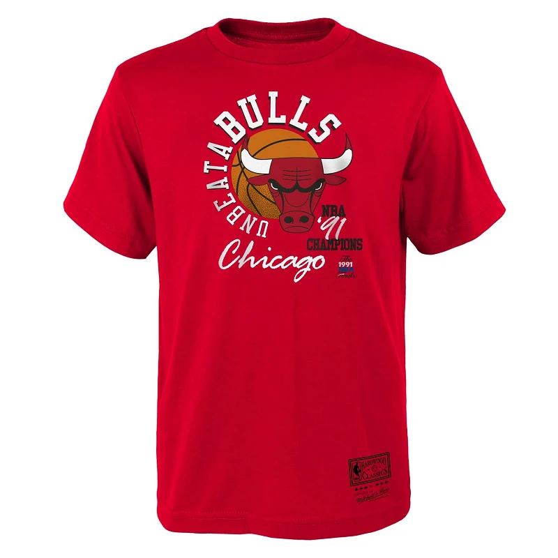 CAMISETA CHICAGO BULLS "91CHAMPIONS" - JUNIOR MITCHELL AND NESS