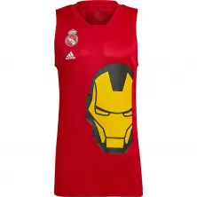 CAMISETA REAL MADRID BALONCESTO "AVENGERS" IRON MAN RED