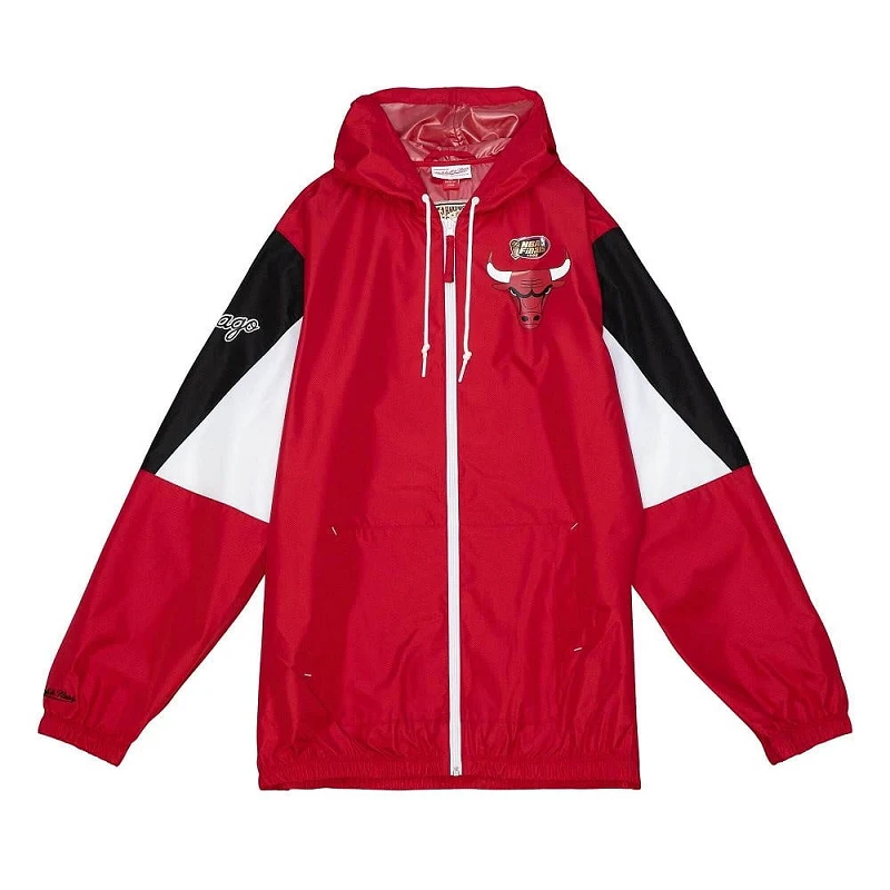 CHAQUETA CHICAGO BULLS MITCHELL AND NESS THROW IT BACK WINDBREAKER