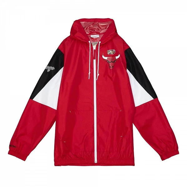 CHAQUETA CHICAGO BULLS MITCHELL AND NESS THROW IT BACK WINDBREAKER