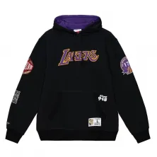 SUDADERA LOS ANGELES LAKERS "NBA TEAM ORIGINS FLEECE HOODY" MITCHELL AND NESS