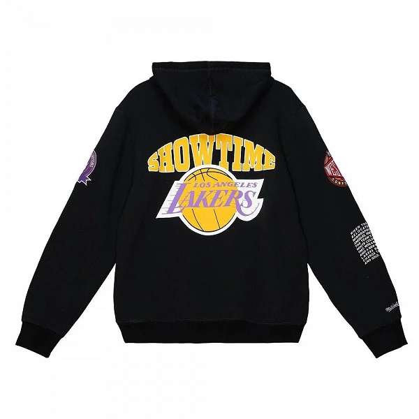 SUDADERA LOS ANGELES LAKERS "NBA TEAM ORIGINS FLEECE HOODY" MITCHELL AND NESS