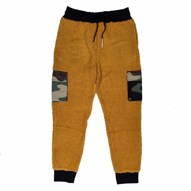 pantalon sprayground teddycamo amarillo