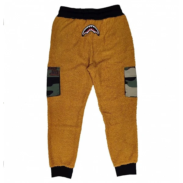 pantalon sprayground teddycamo amarillo