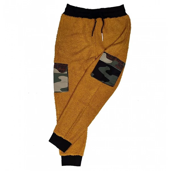 pantalon sprayground teddycamo amarillo