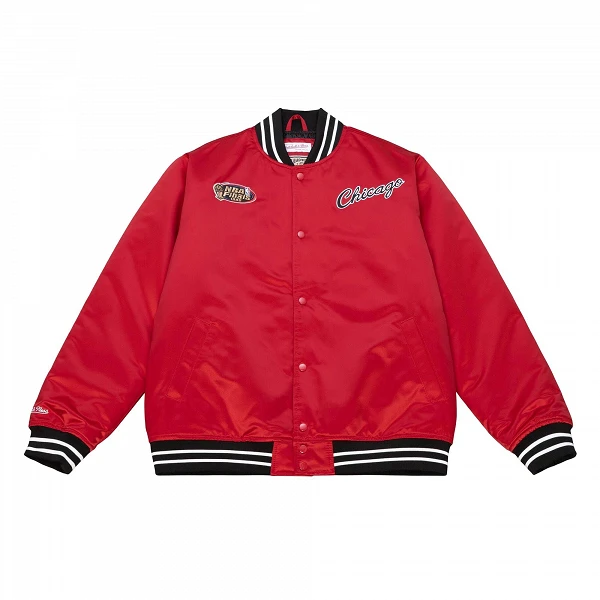 CHAQUETA CHICAGO BULLS MITCHELL AND NESS "HEAVYWEIGHT SATIN JACKET"