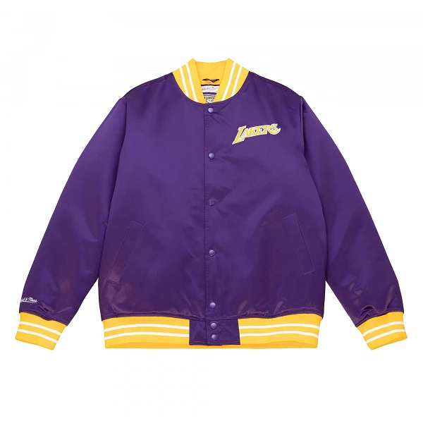 Chaqueta baloncesto lakers Mitchell Ness