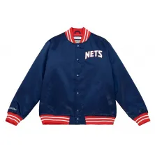 chaqueta nets jersey nba heavyweight satin mitchell and ness ojbf3413