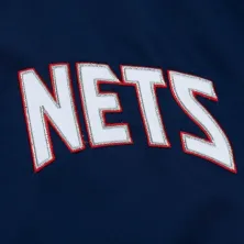 chaqueta nets jersey nba heavyweight satin mitchell and ness ojbf3413