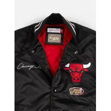 Chaqueta Chicago Bulls Mitchell And Ness "Team Origins Satin Jacket"