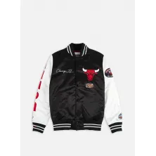 Chaqueta Chicago Bulls Mitchell And Ness "Team Origins Satin Jacket"