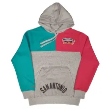 sudadera con capucha San Antonio Spurs Tie Breaker de Mitchell and Ness