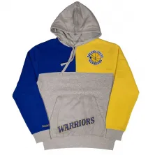 sudadera con capucha Golden State Warriors Tie Breaker de Mitchell and Ness