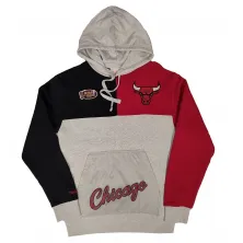 sudadera con capucha Chicago Bulls Finals Tie Breaker de Mitchell and Ness