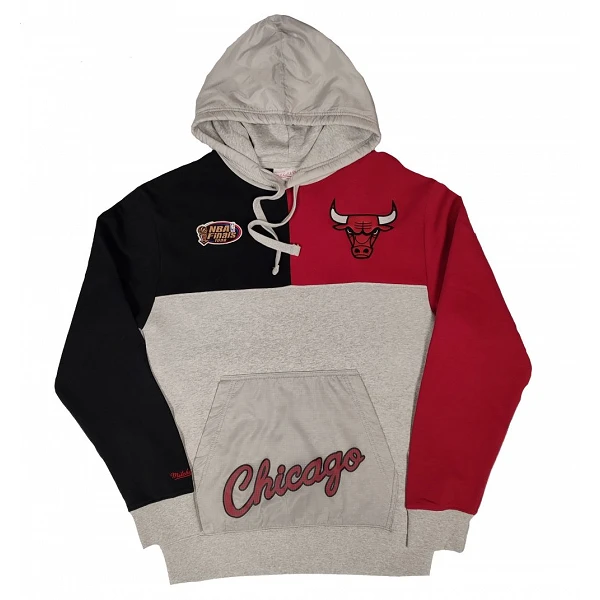 sudadera con capucha Chicago Bulls Finals Tie Breaker de Mitchell and Ness