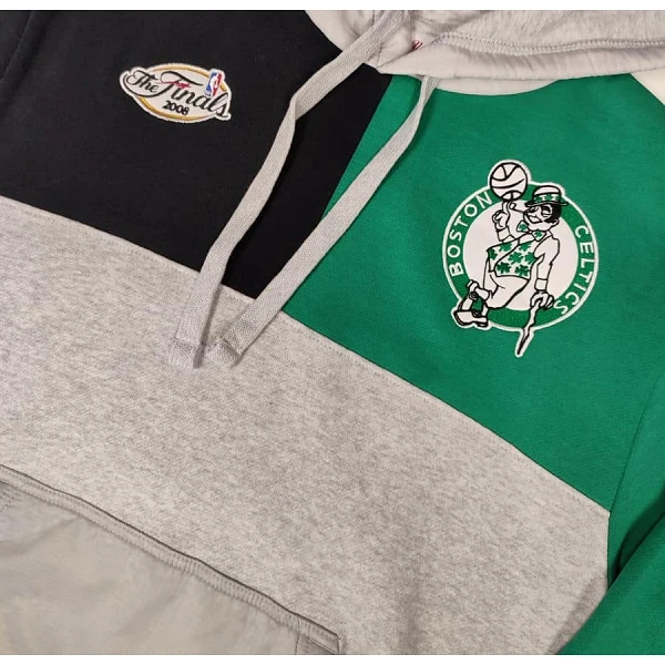 sudadera con capucha Boston Celtics Finals Tie Breaker de Mitchell and Ness