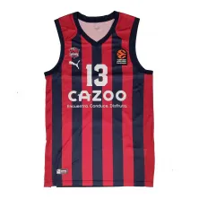 camiseta baloncesto replica oficial thompson baskonia euroliga 2023