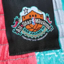 Short NBA All Star San Antonio 1996 Jumbotron Mitchell and Ness