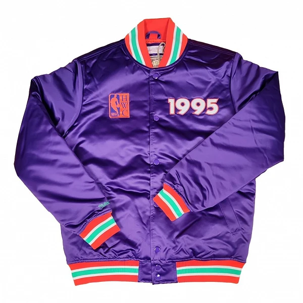 Chaqueta Mitchell and Ness NBA All Star 1995 Phoenix Heavyweight Satin Jacket