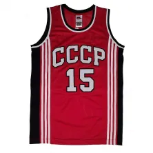 camiseta baloncesto arvydas sabonis union sovietica roja