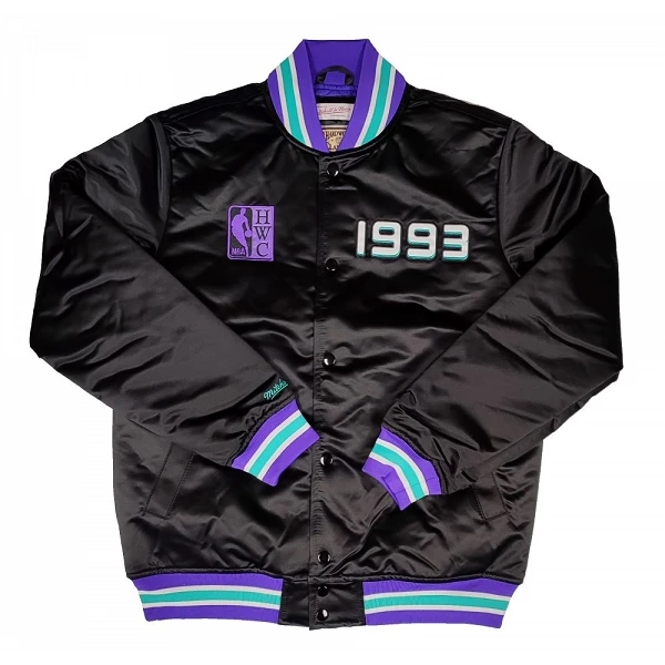 Chaqueta Mitchell and Ness NBA All Star 1993 Utah Heavyweight Satin Jacket