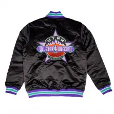 Chaqueta Mitchell and Ness NBA All Star 1993 Utah Heavyweight Satin Jacket