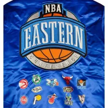 Chaqueta Mitchell and Ness NBA All Star Eastern Conference Heavyweight Satin Jacket