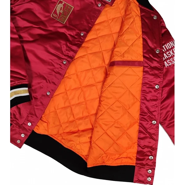 Chaqueta Mitchell and Ness NBA All Star Western Conference Heavyweight Satin Jacket