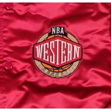 Chaqueta Mitchell and Ness NBA All Star Western Conference Heavyweight Satin Jacket