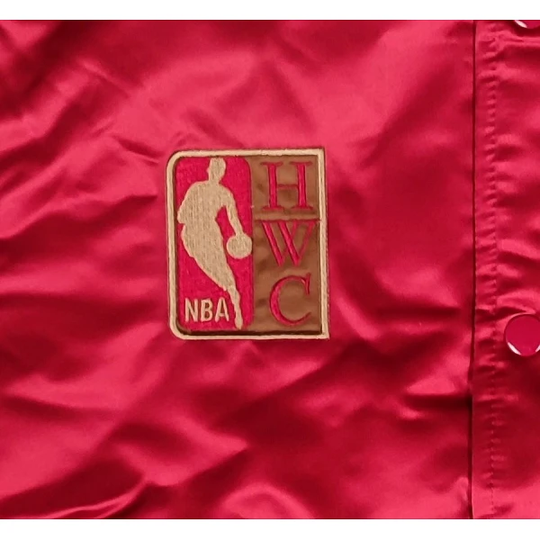 Chaqueta Mitchell and Ness NBA All Star Western Conference Heavyweight Satin Jacket