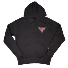 sudadera Chicago Bulls NBA Infill Team Logo OS de New Era en negro