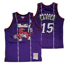 Camiseta Vince Carter Toronto Raptors 1998 Mitchell and Ness Swingman Junior