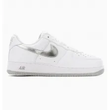 Zapatillas Nike Air Force One Low Retro - White Silver