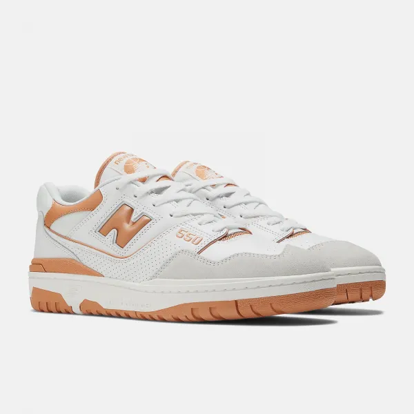 Zapatillas New Balance 550 White Burnt Orange