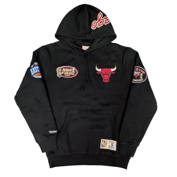 Sudadera Chicago Bulls City Collection NBA Mitchell and Ness