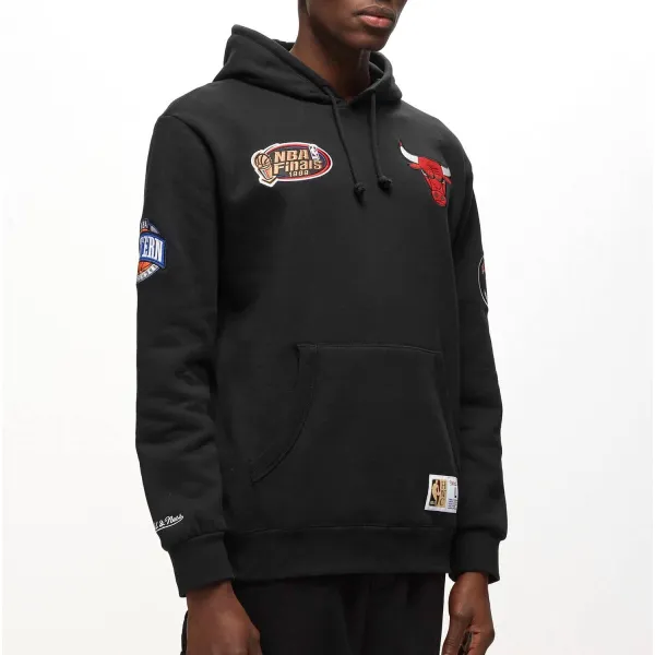 Sudadera Chicago Bulls "City Collection Fleece Hoody" Mitchell and Ness