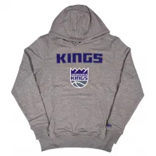 Sudadera con capucha Sacramento Kings New Era en gris