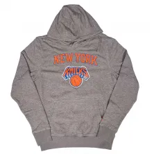 Sudadera con capucha New York Knicks Team Logo New Era en gris