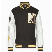 Chaqueta Varsity New Era Heritage marrón