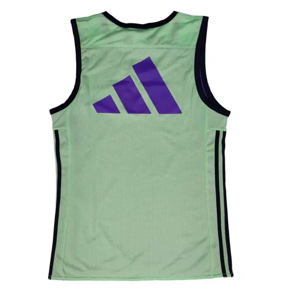 Camiseta entrenamiento reversible Real Madrid Baloncesto color verde